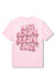 Anti Social Social Club Sprinkling Tears Tee Pink