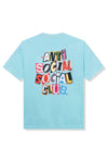 Anti Social Social Club Torn Pages Of Our Story T-shirt Blue