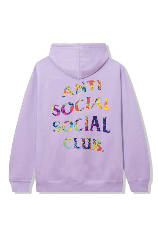 Anti Social Social Club Pedals On The Floor Hoodie Lavendar