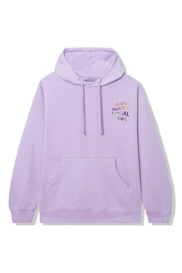 Anti Social Social Club Pedals On The Floor Hoodie Lavendar