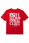 Anti Social Social Club Muted T-shirt Red