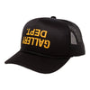 Gallery Dept. Upside Down Logo Trucker Hat Black