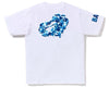 BAPE ABC Camo Tee White/Blue