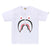 BAPE Mad Shark Tee White