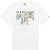 BAPE Layered Line Camo NYC Logo Tee White/Beige