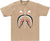 BAPE Mad Shark Tee Tan