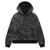 Nike Air Jordan Flight All Over Print Fleece Pullover Hoodie Black