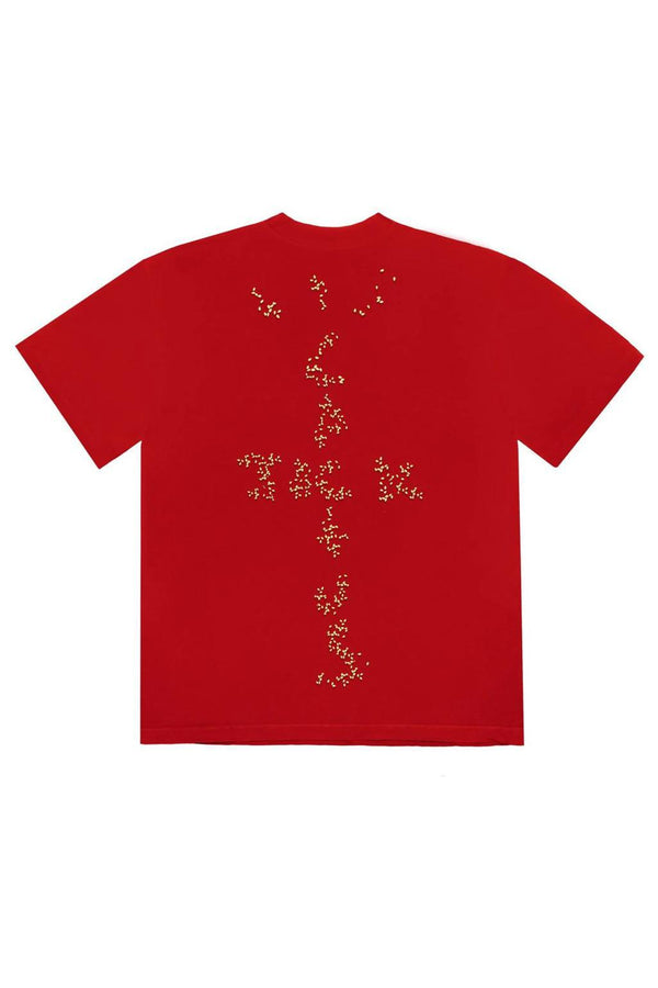 Travis Scott x McDonald's Sesame Inv III T-Shirt Red