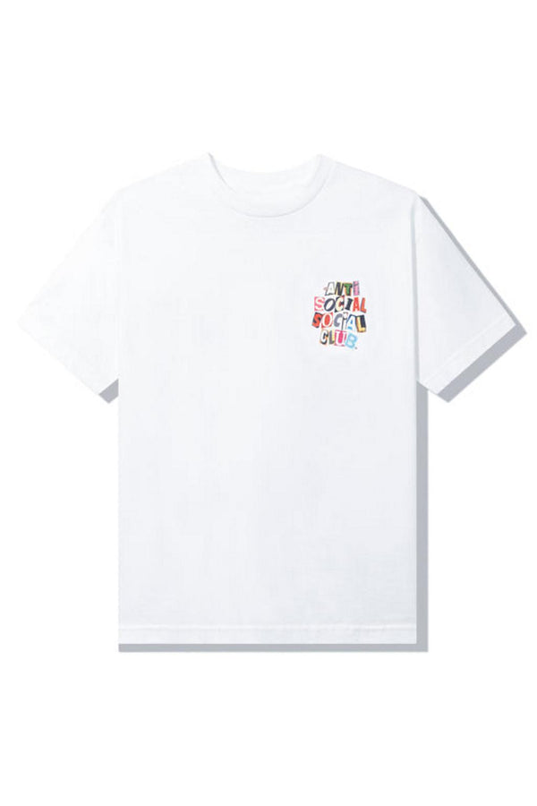 Anti Social Social Club Torn Pages Of Our Story T-shirt White