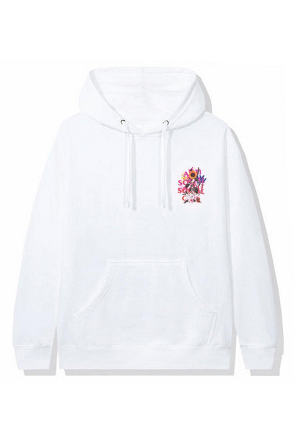 Anti Social Social Club Bouquet For The Old Days Hoodie White