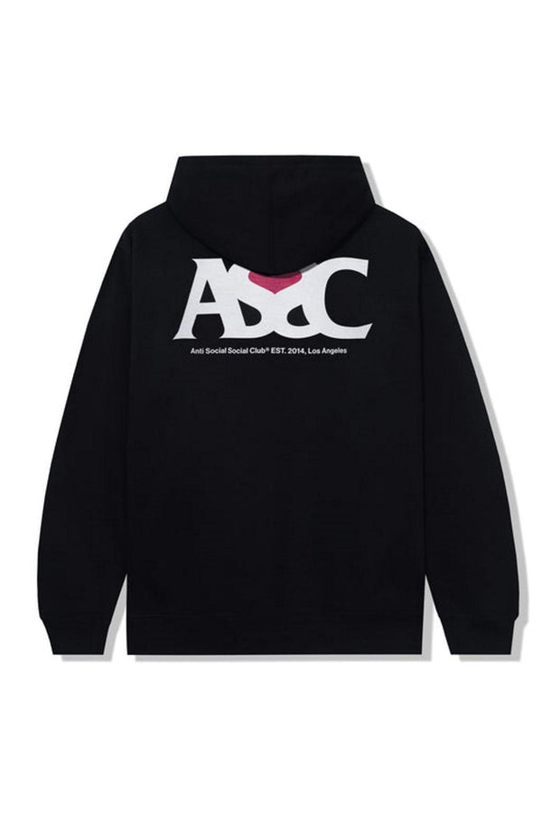 Anti Social Social Club Negative Space Hoodie Black