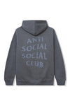 Anti Social Social Club Early Decision Hoodie Grey