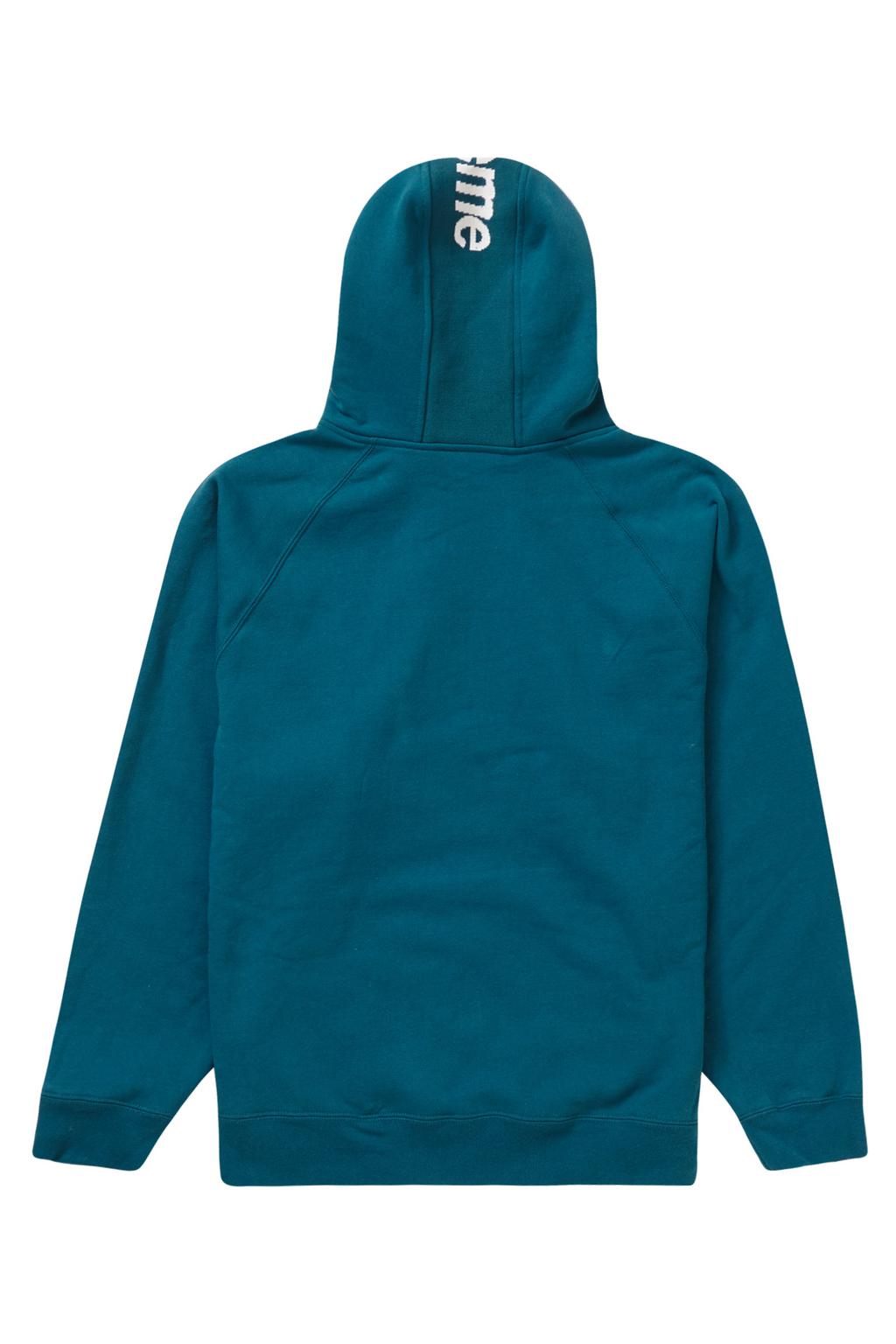 Supreme Brim Zip Up Hooded Sweatshirt Marine Blue - Sole Cart