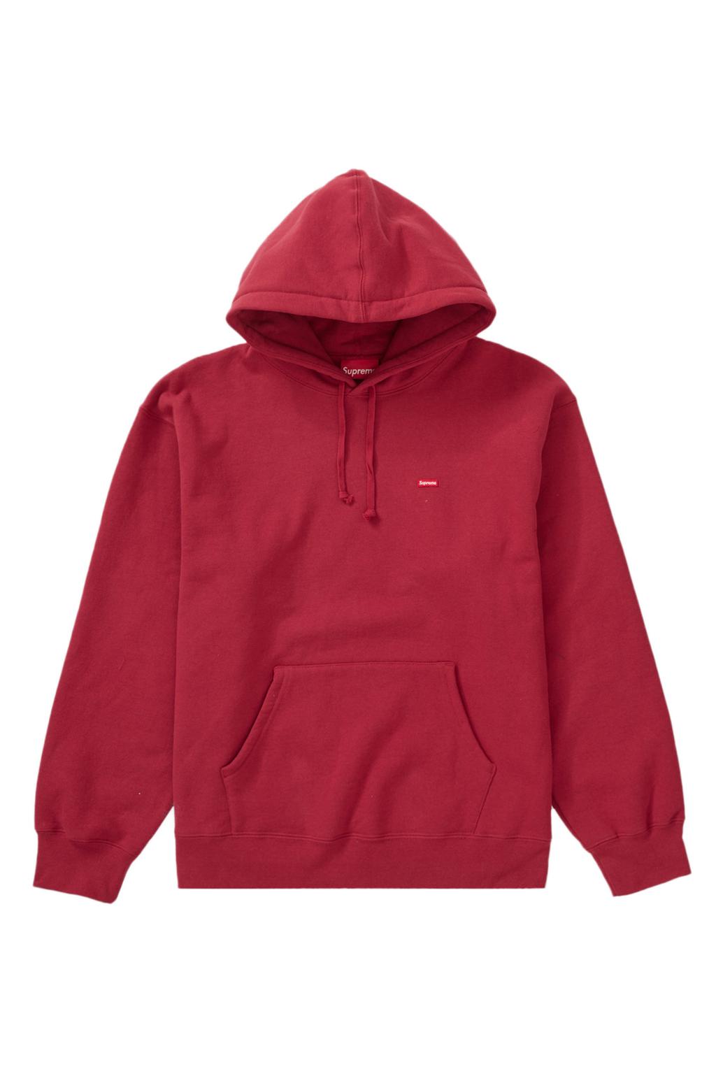 Supreme Small Box Hooded Sweatshirt (SS23) Dark Red - Sole Cart
