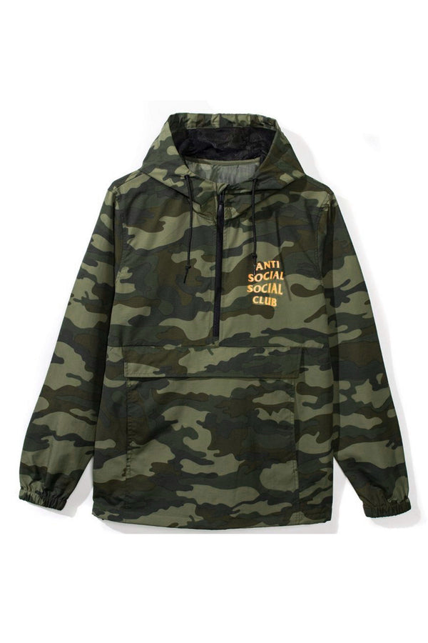 Anti Social Social Club Anorak Jacket Camo