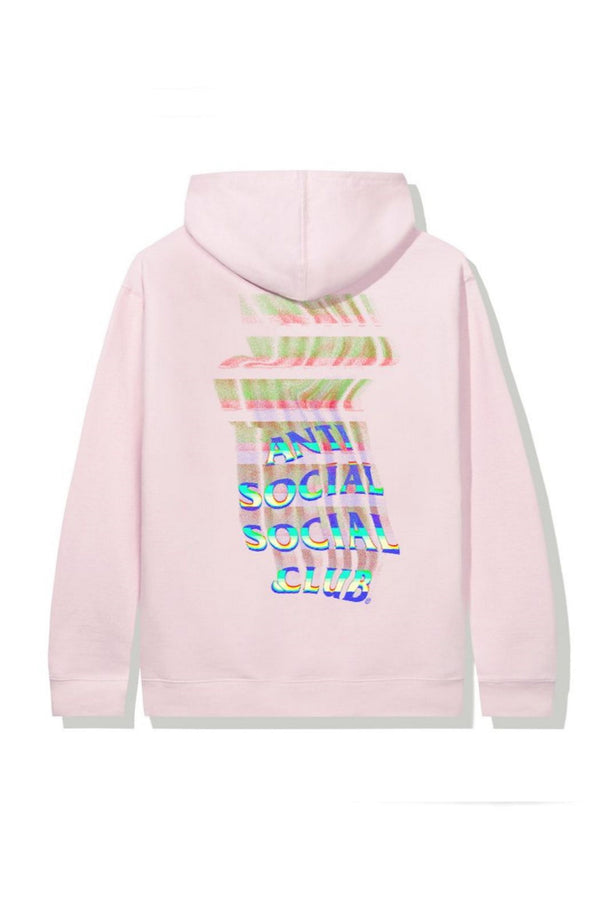 Anti Social Social Club Channel 747 Hoodie Pink