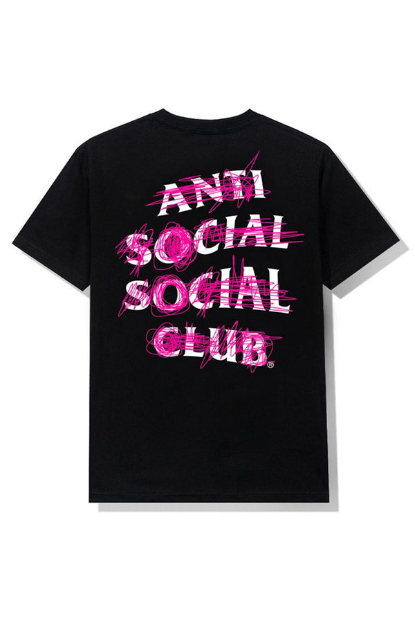 Anti Social Social Club Never Mind Tee Black