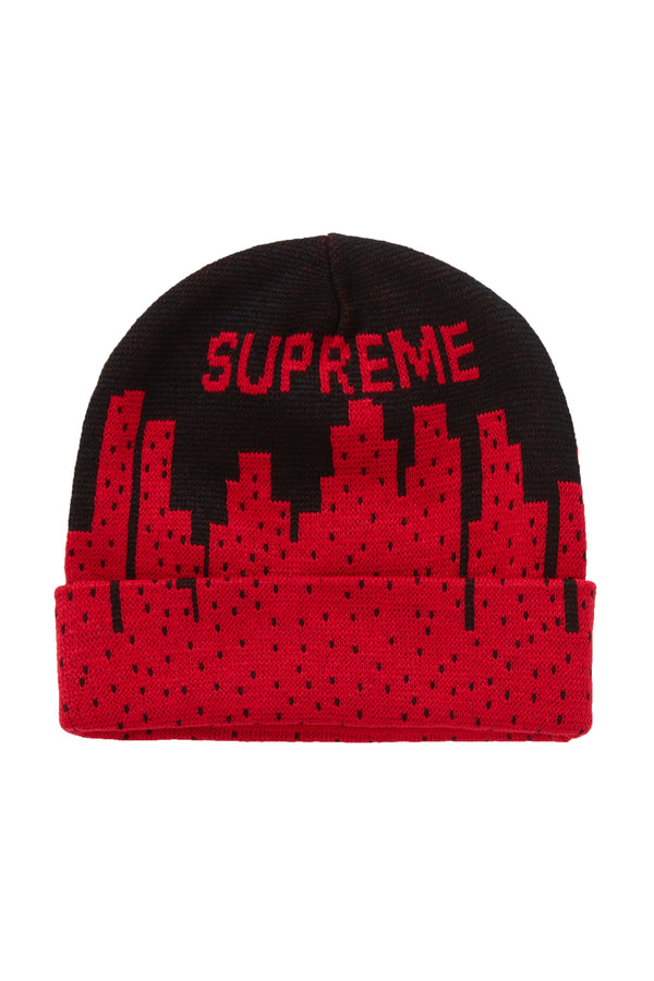 Supreme New York Beanie Black